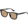 image:imageQUAY  Mens Sunglasses Oversized Rounded Shades UV Protected Lenses Weekender Matte BlackBlack PolarizedBlackTan