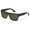 image:imageQUAY  Mens Sunglasses Polarized Square Lenses with UV Protection Dealers Choice Dark TortoiseGreen Polarized
