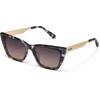 image:imageQUAY  Sunglasses for Men amp Women Round Lenses with UV Protection Call The Shots Remixed Storm TortSmoke Taupe