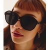 image:imageQUAY  Sunglasses for Men amp Women Round Lenses with UV ProtectionBlackSmoke Polarized
