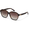 image:imageQUAY  Sunglasses for Men amp Women Round Lenses with UV ProtectionNeutral TortBrown