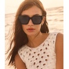 image:imageQUAY  Sunglasses for Men and Women Oversized Square Shades UV Protected LensesBlackBlack