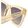 image:imageQUAY  Womens Call The Shots Sunglasses Cat Eye Lenses with UV ProtectionDaffodil
