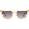 image:imageQUAY  Womens Call The Shots Sunglasses Cat Eye Lenses with UV ProtectionDaffodil
