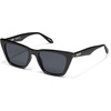 image:imageQUAY  Womens Sunglasses Oversized Cat Eye Shades UV Protected LensesBlack Polarized