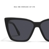 image:imageQUAY  Womens Sunglasses Oversized Cat Eye Shades UV Protected LensesBlack Polarized