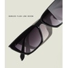 image:imageQUAY  Womens Sunglasses Oversized Cat Eye Shades UV Protected LensesBlackSmoke