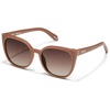 image:imageQUAY  Womens Sunglasses Oversized Cat Eye Shades UV Protected LensesDoeBrown