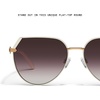 image:imageQUAY  Womens Sunglasses Oversized Round Shades UV Protected LensesBronze