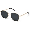 image:imageQUAY  Womens Sunglasses Oversized Round Shades UV Protected LensesGoldSmoke