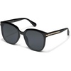image:imageQUAY  Womens Sunglasses Polarized Round Lenses with UV Protection Rent Free Black