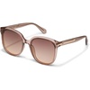image:imageQUAY  Womens Sunglasses Round Lenses with UV Protection Rent Free Doe