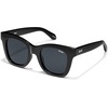 image:imageQUAY After Hours Polarized Sunglasses Oversized Women Square Sunglasses with UV Protection Statement Designer ShadesShiny BlackSmoke Polarized