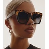 image:imageQUAY After Hours Polarized Sunglasses Oversized Women Square Sunglasses with UV Protection Statement Designer ShadesTortoise BlackFade