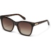 image:imageQUAY After Party Sunglasses for Women Oversized Square Sunglasses with UVProtected Lenses and Protective CaseNeutral TortBrown