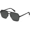image:imageQUAY Backstage Pass Square Aviator Sunglasses Oversized Sunglasses for MenBlackSmoke