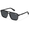 image:imageQUAY On the Fly Polarized Unisex Aviator Sunglasses UV Protection Oversized Fashion Accessories for On The Go LifestyleBlackSmoke Polarized