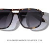 image:imageQUAY On the Fly Polarized Unisex Aviator Sunglasses UV Protection Oversized Fashion Accessories for On The Go LifestyleTortoiseSmoke Polarized