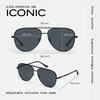 image:imageQUAY Polarized Unisex Aviator Sunglasses UV Protection Oversized Fashion Accessories for On The Go LifestyleBlackFade Smoke