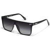 image:imageQUAY Unisex Shield Shield Polarized Shield Lenses with UV Protection Oversized SunglassesBlack Polarized
