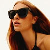 image:imageQUAY Womens After Hours SunglassesBlackSmoke Polarized