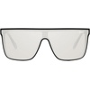 image:imageQuay  Sunglasses for Men amp Women Polarized Shield Lenses with UV Protection Oversized Sunglasses Nightfall Extra LargeBlack
