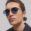 image:imageQuay  Sunglasses for Men amp Women Polarized Shield Lenses with UV Protection Oversized Sunglasses Nightfall Extra LargeBlack