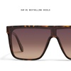 image:imageQuay  Sunglasses for Men amp Women Polarized Shield Lenses with UV Protection Oversized Sunglasses Nightfall Extra LargeTortoise Gold
