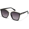 image:imageQuay  Womens Sunglasses Polarized Square Lenses with UV Protection Vibe CheckBlack Polarized