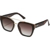image:imageQuay  Womens Sunglasses Polarized Square Lenses with UV Protection Vibe CheckNeutral TortBrown