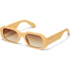 image:imageQuay  Womens Sunglasses Polarized Square Lenses with UV Protection Vibe CheckSunflower