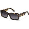 image:imageQuay  Womens Sunglasses Polarized Square Lenses with UV Protection Vibe CheckTortoise