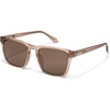 image:imageUNPLUGGED Square Polarized SunglassesOatBrown Polarized