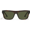 image:imageQUAY  Mens Sunglasses Polarized Square Lenses with UV Protection Dealers Choice Dark TortoiseGreen Polarized