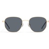 image:imageQUAY  Sunglasses for Men amp Women Medium Round Shades UV Protected Lenses Big TimeGoldSmoke