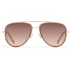 image:imageQUAY  Sunglasses for Men amp Women Oversized Sunglasses with UV Protection All In Medium DoeBrown Fawn