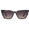 image:imageQUAY  Sunglasses for Men amp Women Round Lenses with UV Protection Call The Shots Remixed Storm TortSmoke Taupe