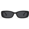 image:imageQUAY  Sunglasses for Men amp Women Square Lenses with UV ProtectionMatte BlackBlack Polarized
