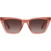 image:imageQUAY  Womens Call The Shots Sunglasses Cat Eye Lenses with UV ProtectionPrimrose
