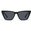 image:imageQUAY  Womens Sunglasses Oversized Cat Eye Shades UV Protected LensesBlack Polarized