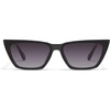 image:imageQUAY  Womens Sunglasses Oversized Cat Eye Shades UV Protected LensesBlackSmoke