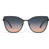 image:imageQUAY  Womens Sunglasses Oversized Cat Eye Shades UV Protected LensesBlackSmoke Coral