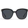 image:imageQUAY  Womens Sunglasses Polarized Round Lenses with UV Protection Rent Free Black