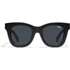 image:imageQUAY After Hours Polarized Sunglasses Oversized Women Square Sunglasses with UV Protection Statement Designer ShadesShiny BlackSmoke Polarized