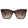 image:imageQUAY After Party Sunglasses for Women Oversized Square Sunglasses with UVProtected Lenses and Protective CaseNeutral TortBrown