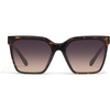 image:imageQUAY Level Up Sunglasses Oversized Womens Square Sunglasses with UV Protected Lenses Statement Designer ShadesTortoiseSmoke Taupe Polarized