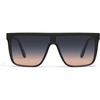 image:imageQUAY Oversized Nightfall Medium NonPolarized Shield Sunglasses for Men amp Women Unisex Shades with UVProtected LensesBlackBlack Coral