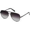 image:imageQUAY Polarized Unisex Aviator Sunglasses UV Protection Oversized Fashion Accessories for On The Go LifestyleBlackFade Polarized