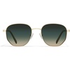 image:imageQuay  Sunglasses for Men amp Women Polarized Shield Lenses with UV Protection Oversized Sunglasses Nightfall Extra LargeGold