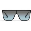 image:imageQuay Unisex Nightfall Remixed Shield SunglassesBrownClear Rx